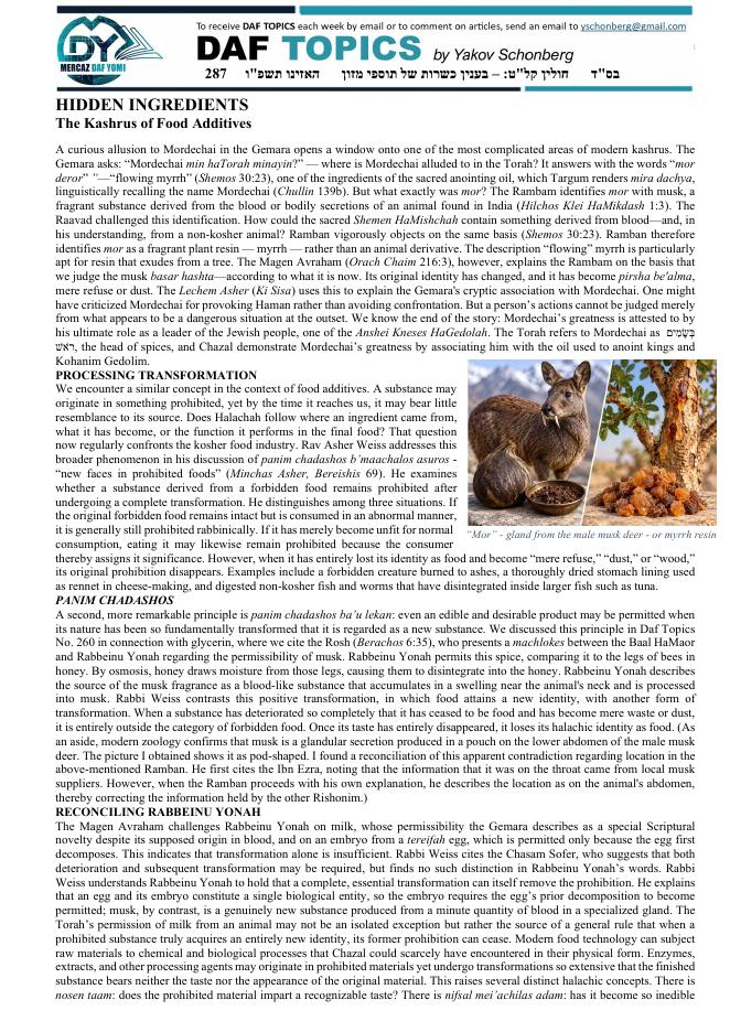 MDY Daf Topics cover