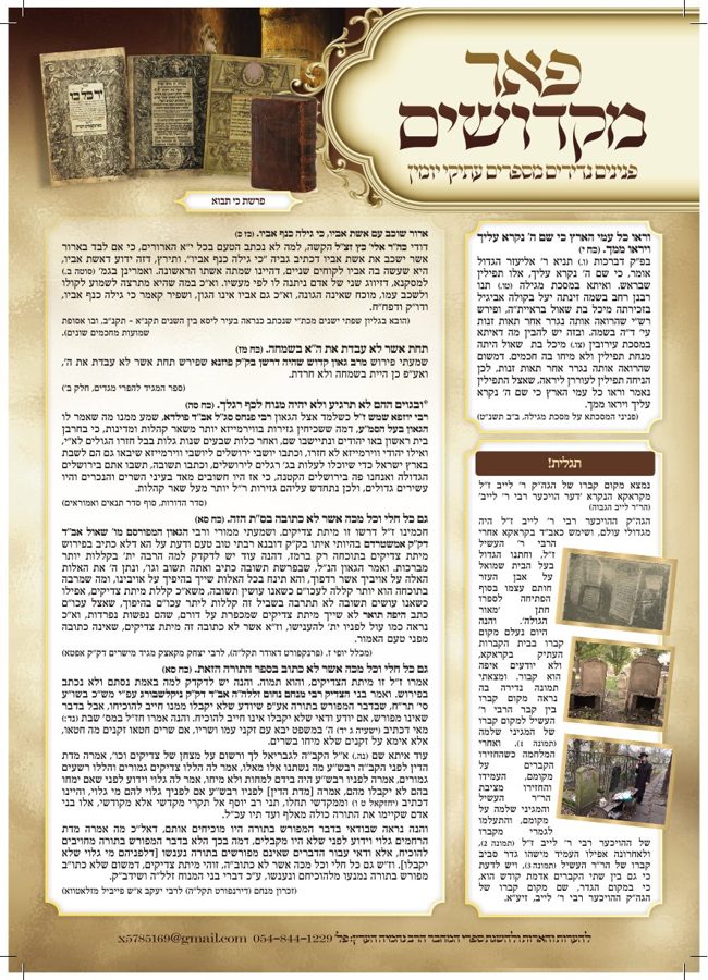פאר מקדושים cover