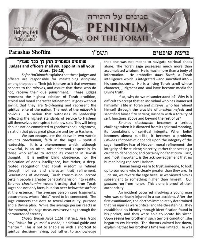 Peninim al HaTorah cover