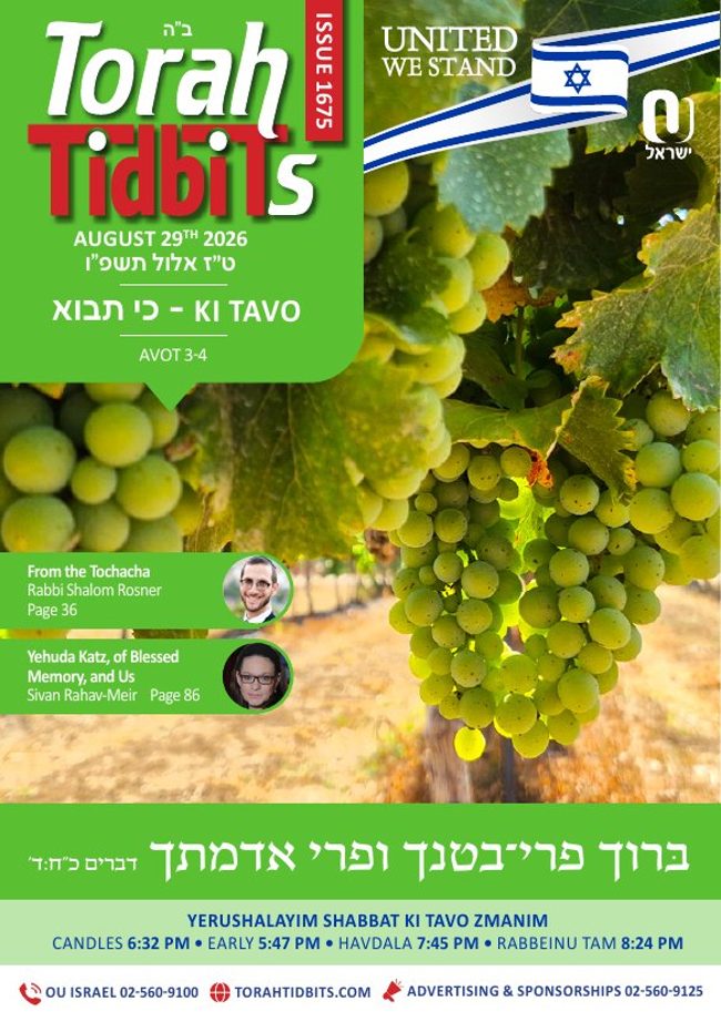 Torah Tidbits (OU Israel) cover